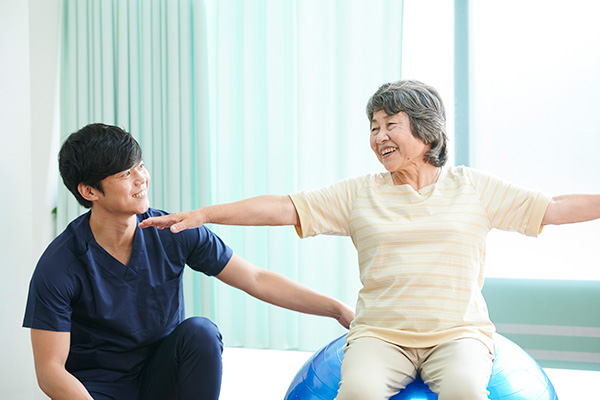理学療法士による専門的なサポート